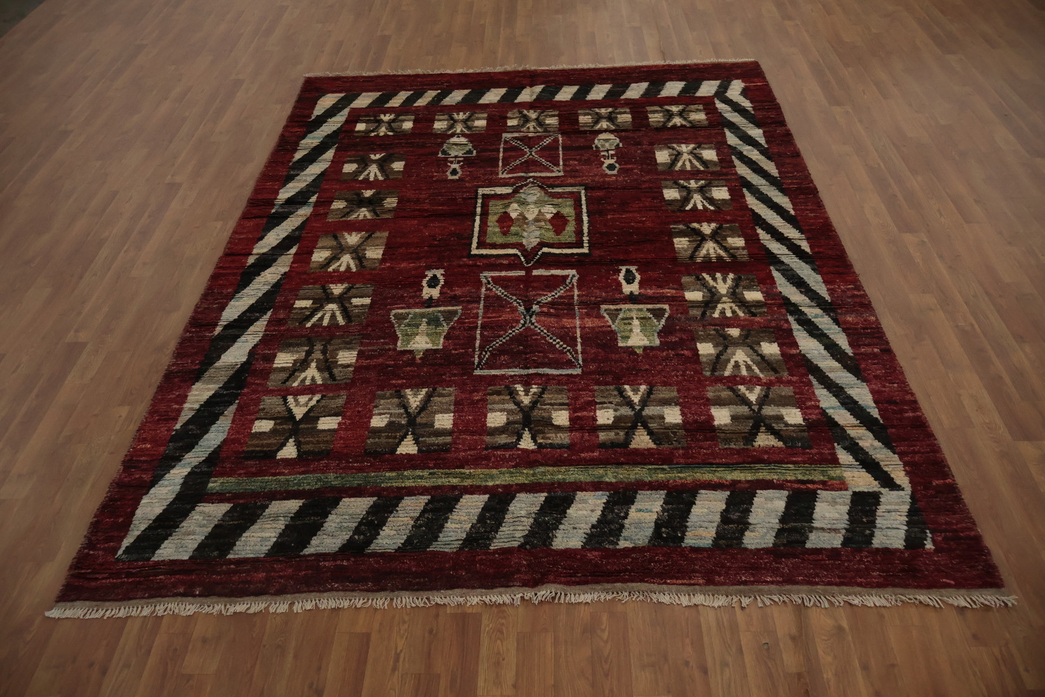 Geometric Moroccan Oriental Area Rug 7x10