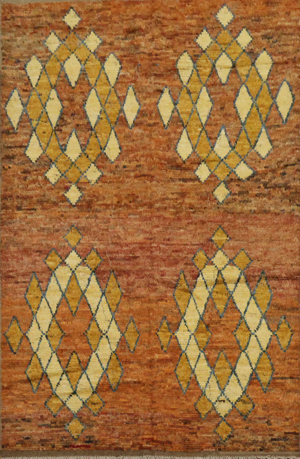 Geometric Moroccan Oriental Area Rug 6x9