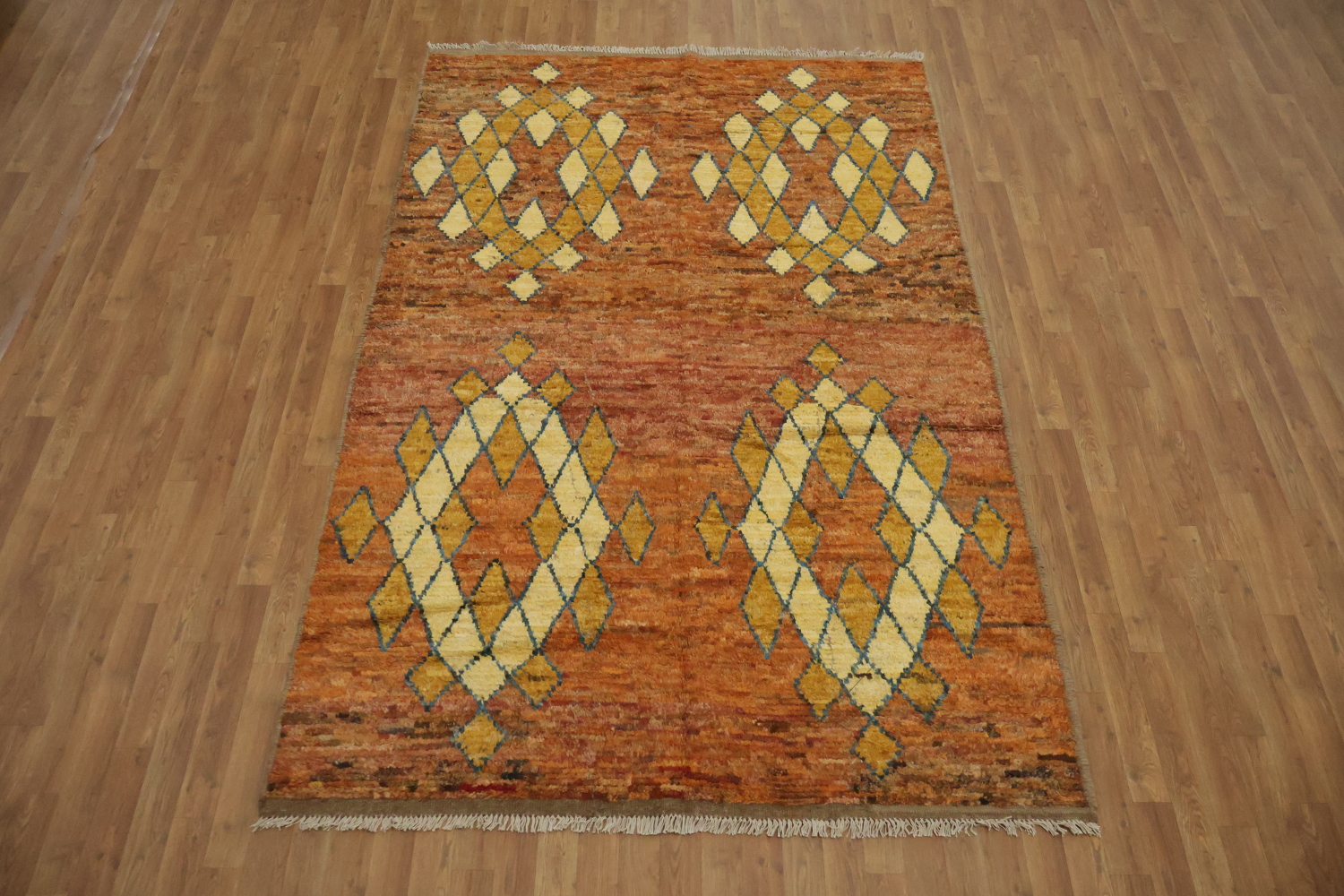 Geometric Moroccan Oriental Area Rug 6x9