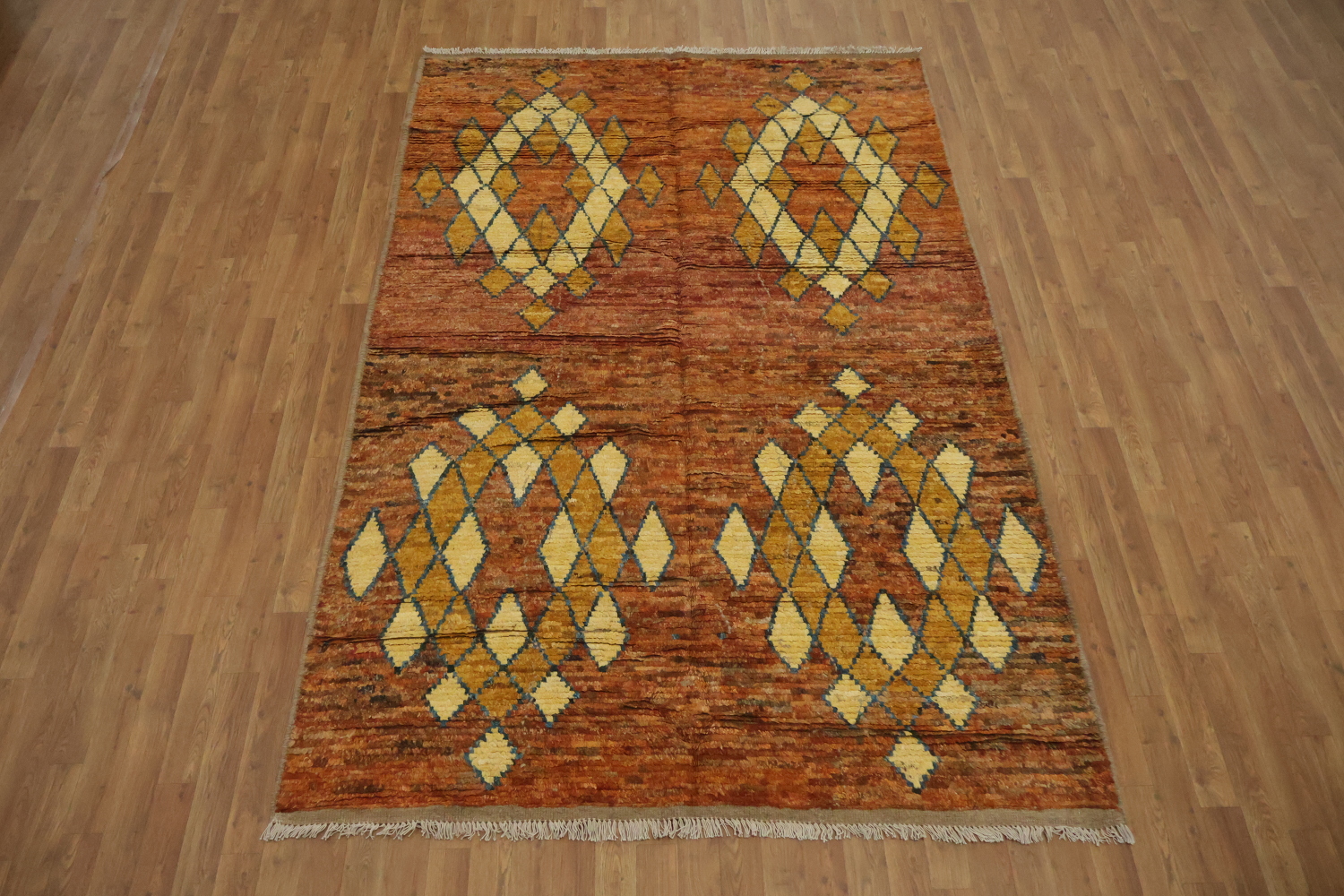 Geometric Moroccan Oriental Area Rug 6x9