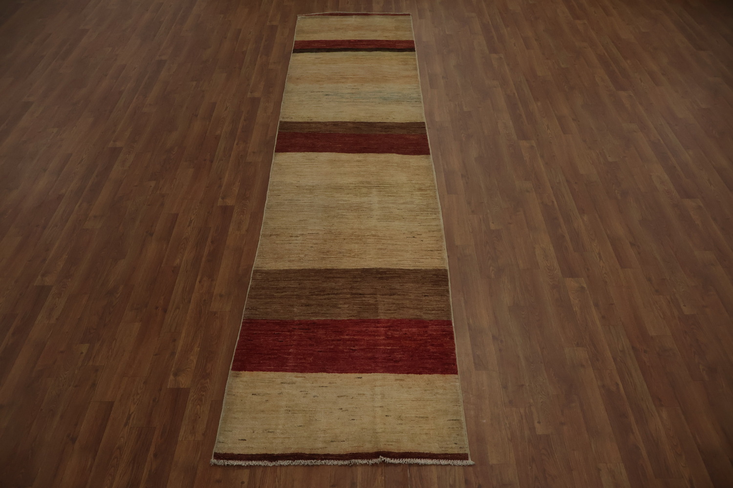 Gabbeh Kashkoli Oriental Runner Rug 3x11