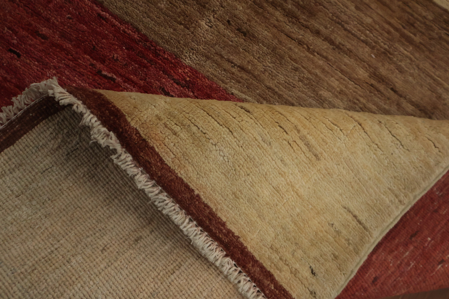 Gabbeh Kashkoli Oriental Runner Rug 3x11