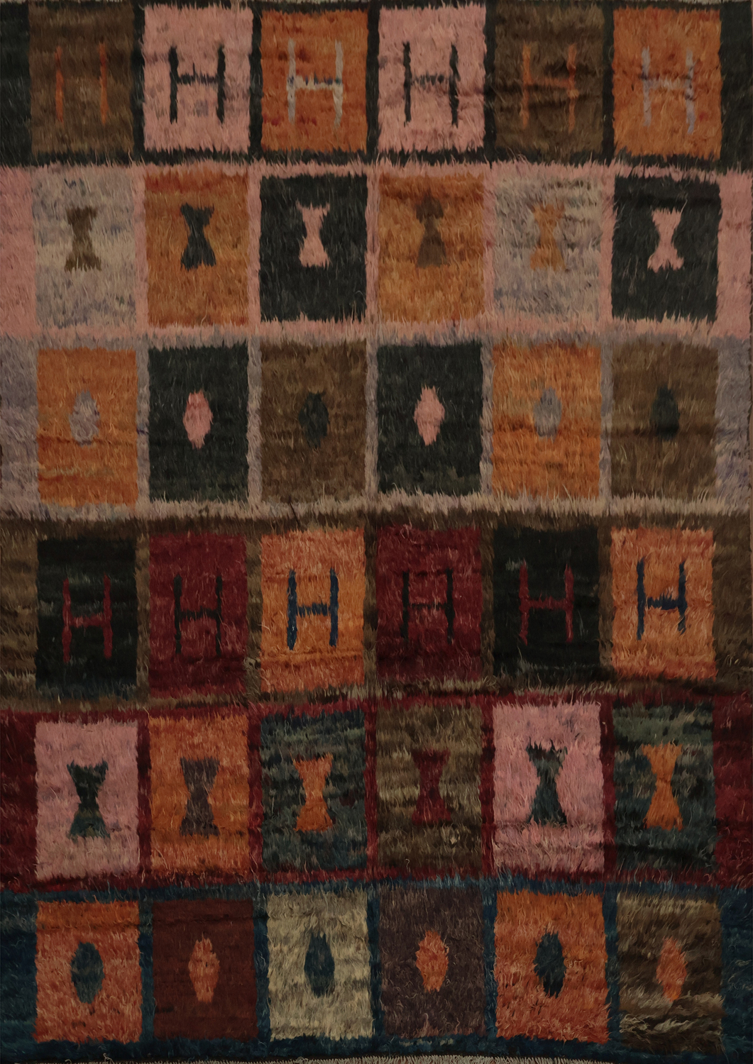Add Warmth with a Geometric Moroccan Berber Wool Area Rug 8x10