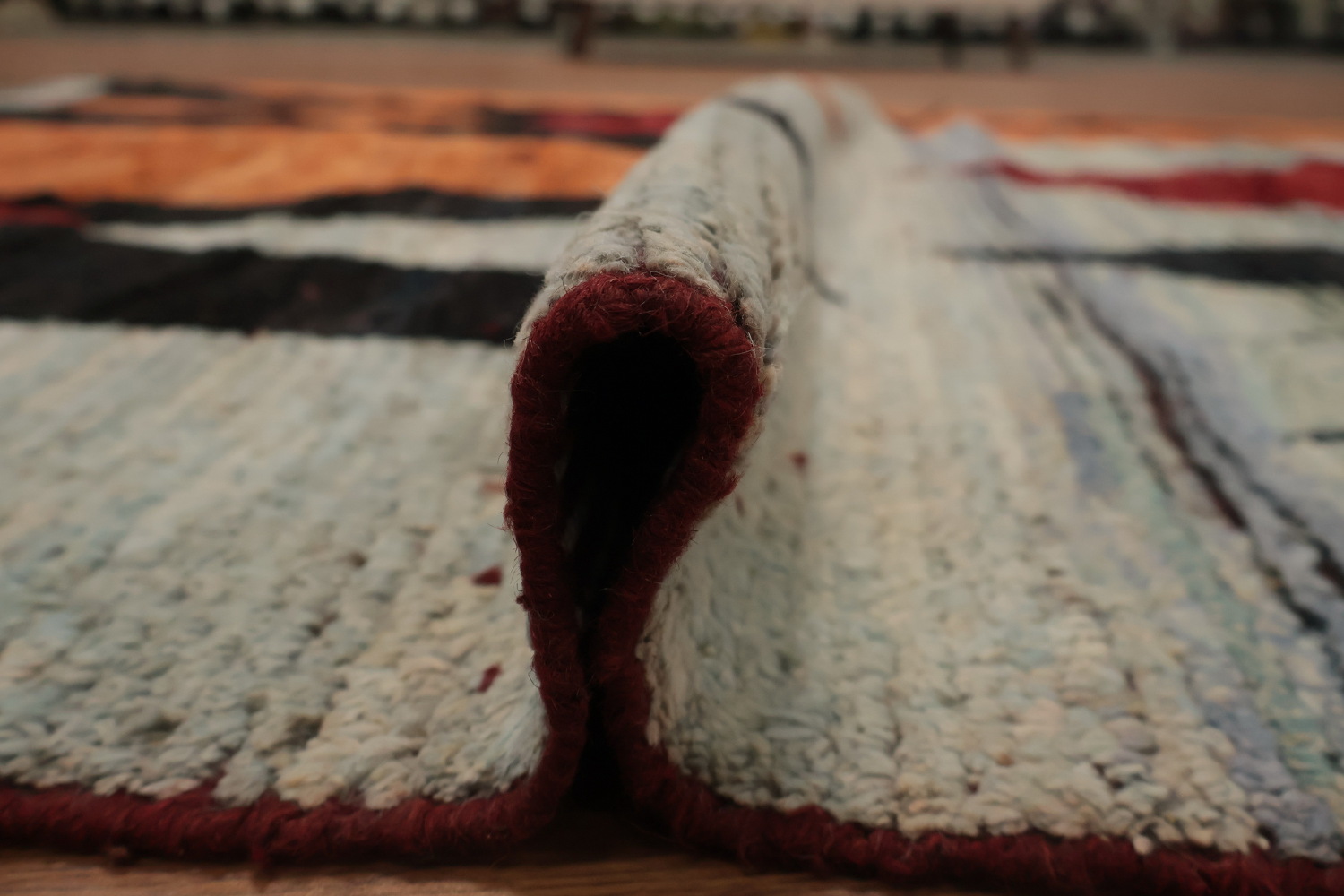 Bold Geometric Moroccan Area Rug 6x8 for a Chic Living Room Style