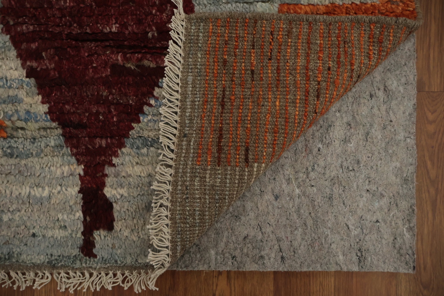 Eclectic Moroccan Area Rug 6x9 in Warm Tones for Any Room
