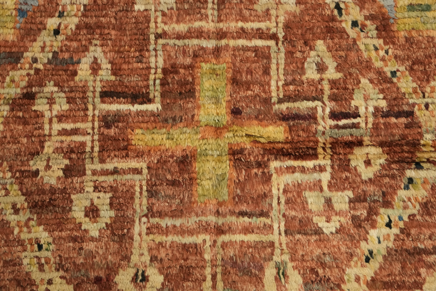 Tribal Moroccan Oriental Area Rug 7x10