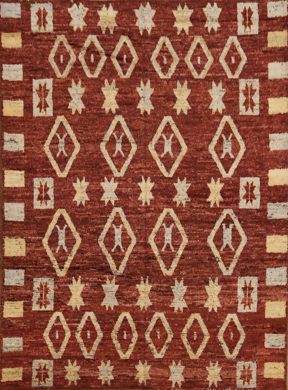 Geometric Moroccan Oriental Area Rug 7x10