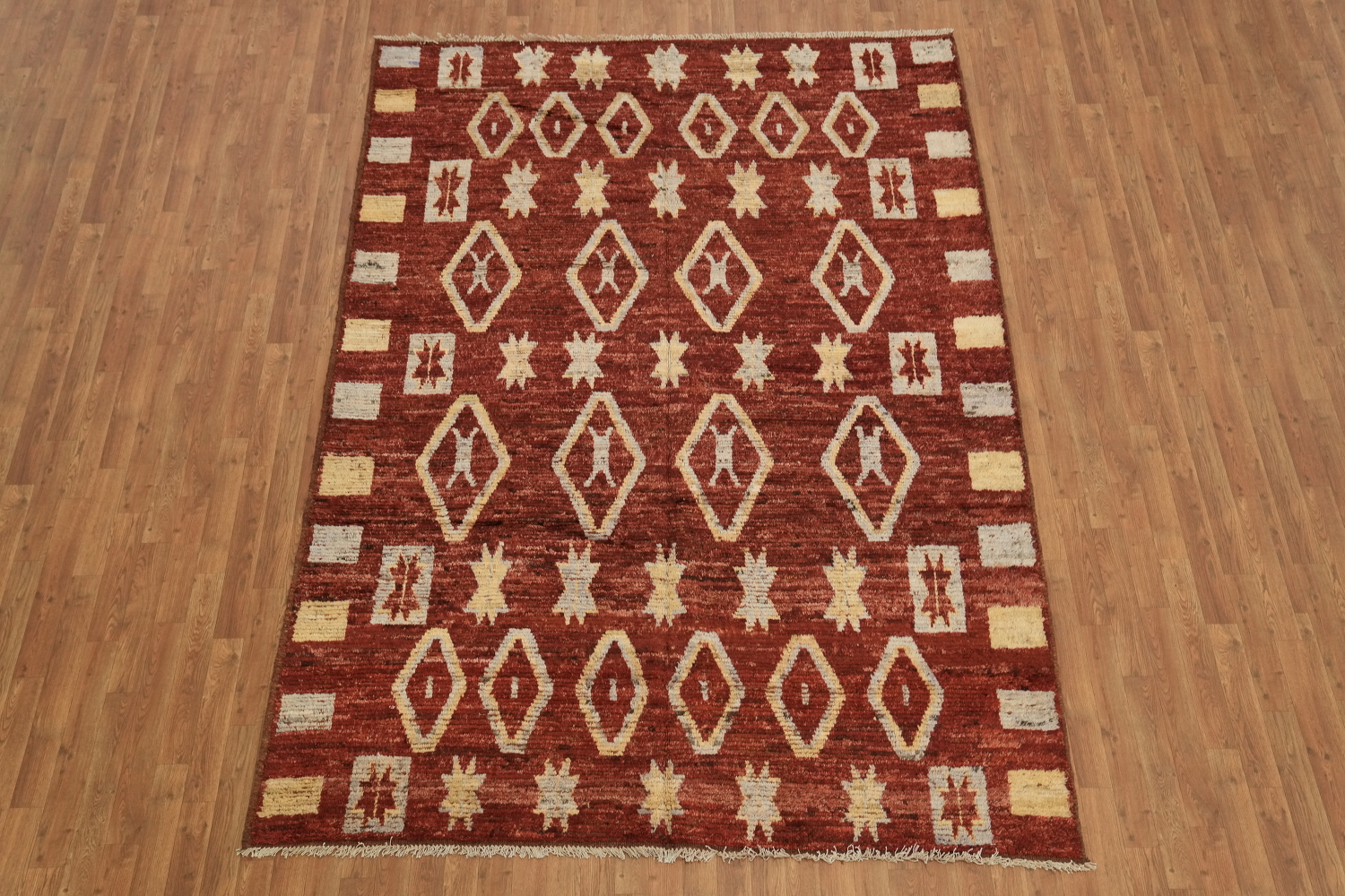 Geometric Moroccan Oriental Area Rug 7x10
