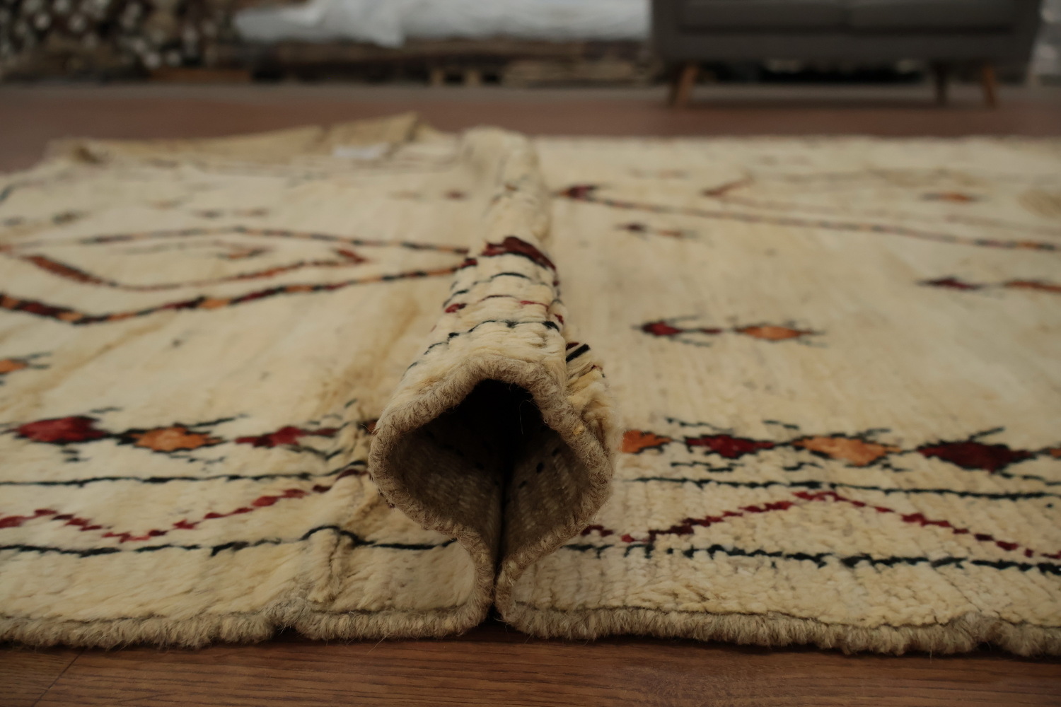 Tribal Moroccan Oriental Area Rug 6x10