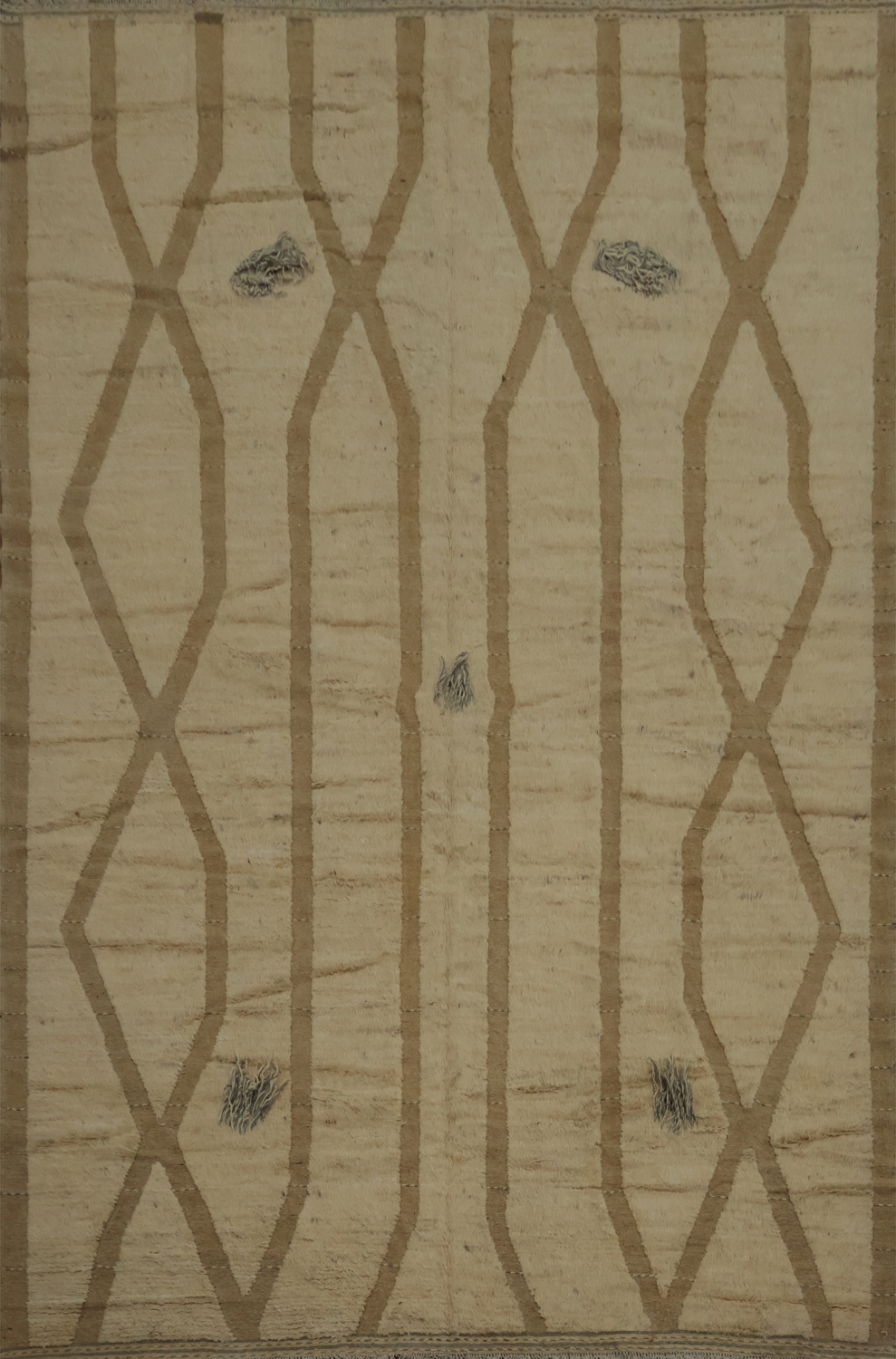 Handmade Moroccan Large Area Rug 10x14