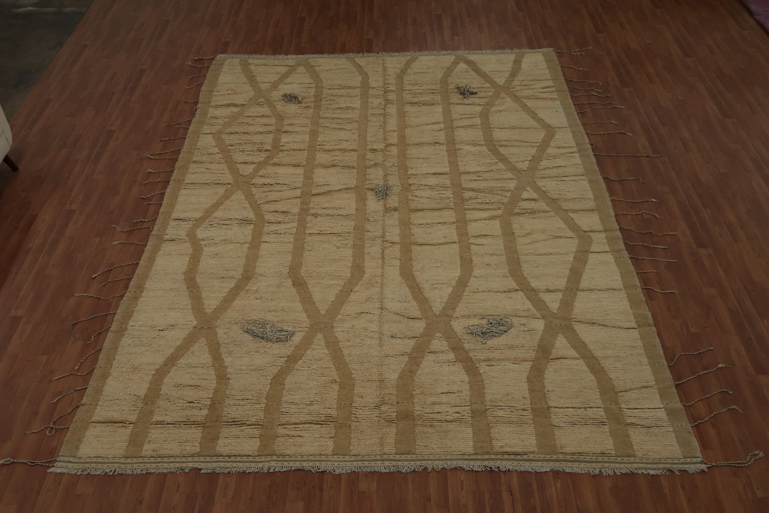Handmade Moroccan Large Area Rug 10x14