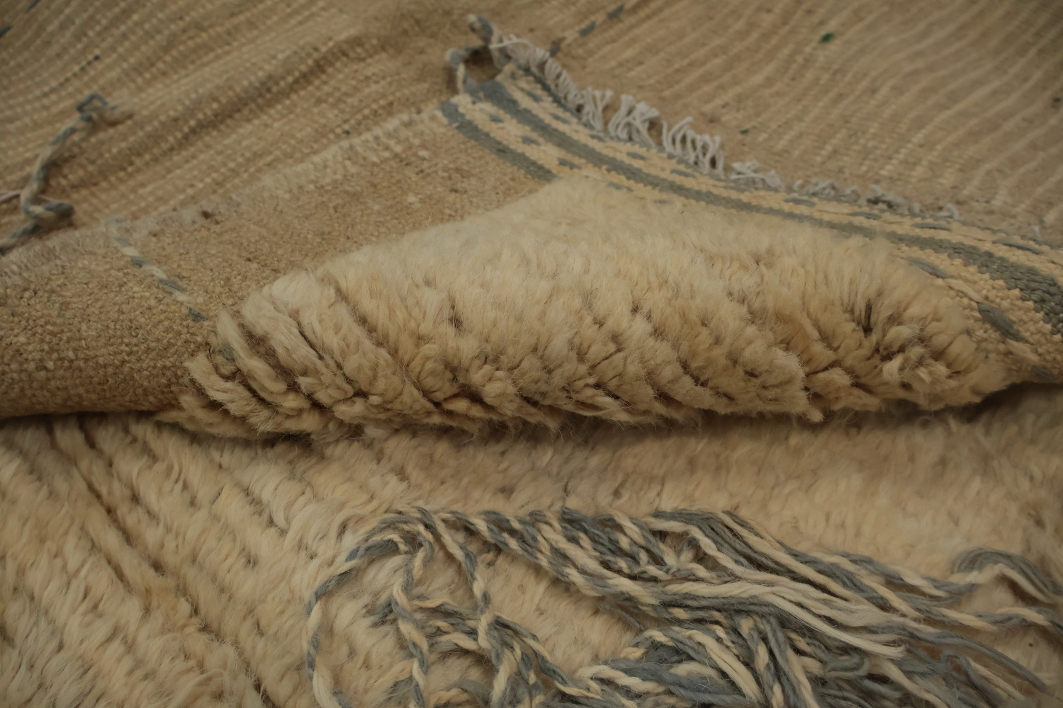 Handmade Moroccan Large Area Rug 10x14
