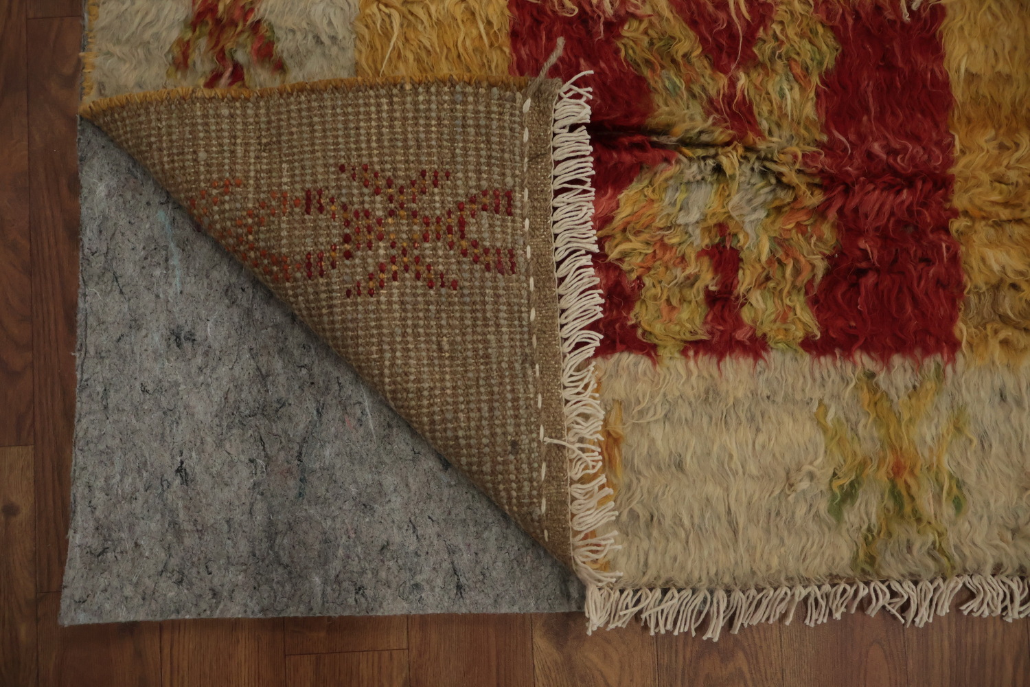 Earthy Hues and Ethnic Motifs Moroccan Berber Area Rug 8x10