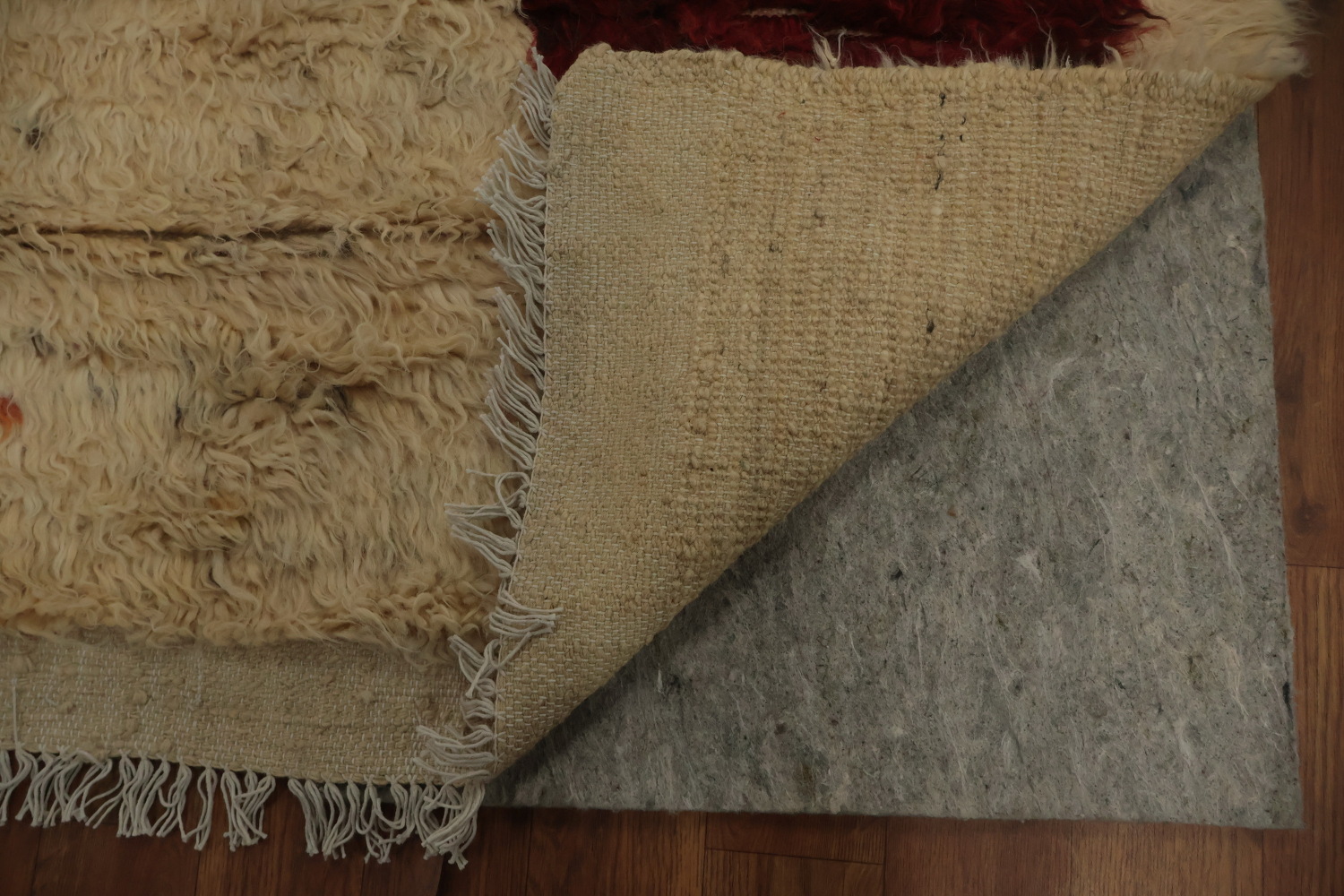 Handcrafted Moroccan Berber Area Rug 7x10 with Geometric Patterns