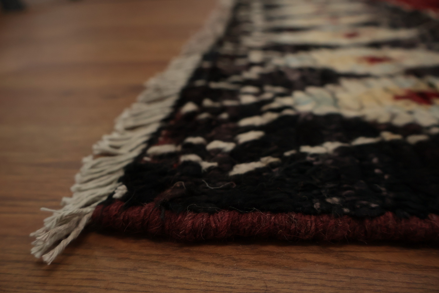 Red Tribal Diamond Moroccan Area Rug 7x10 for a Classic Look