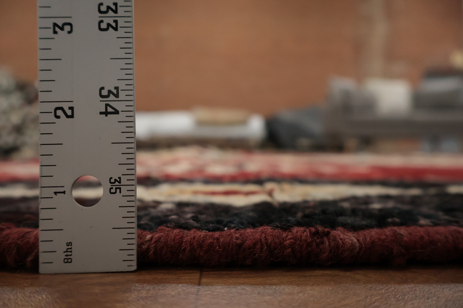 Red Tribal Diamond Moroccan Area Rug 7x10 for a Classic Look