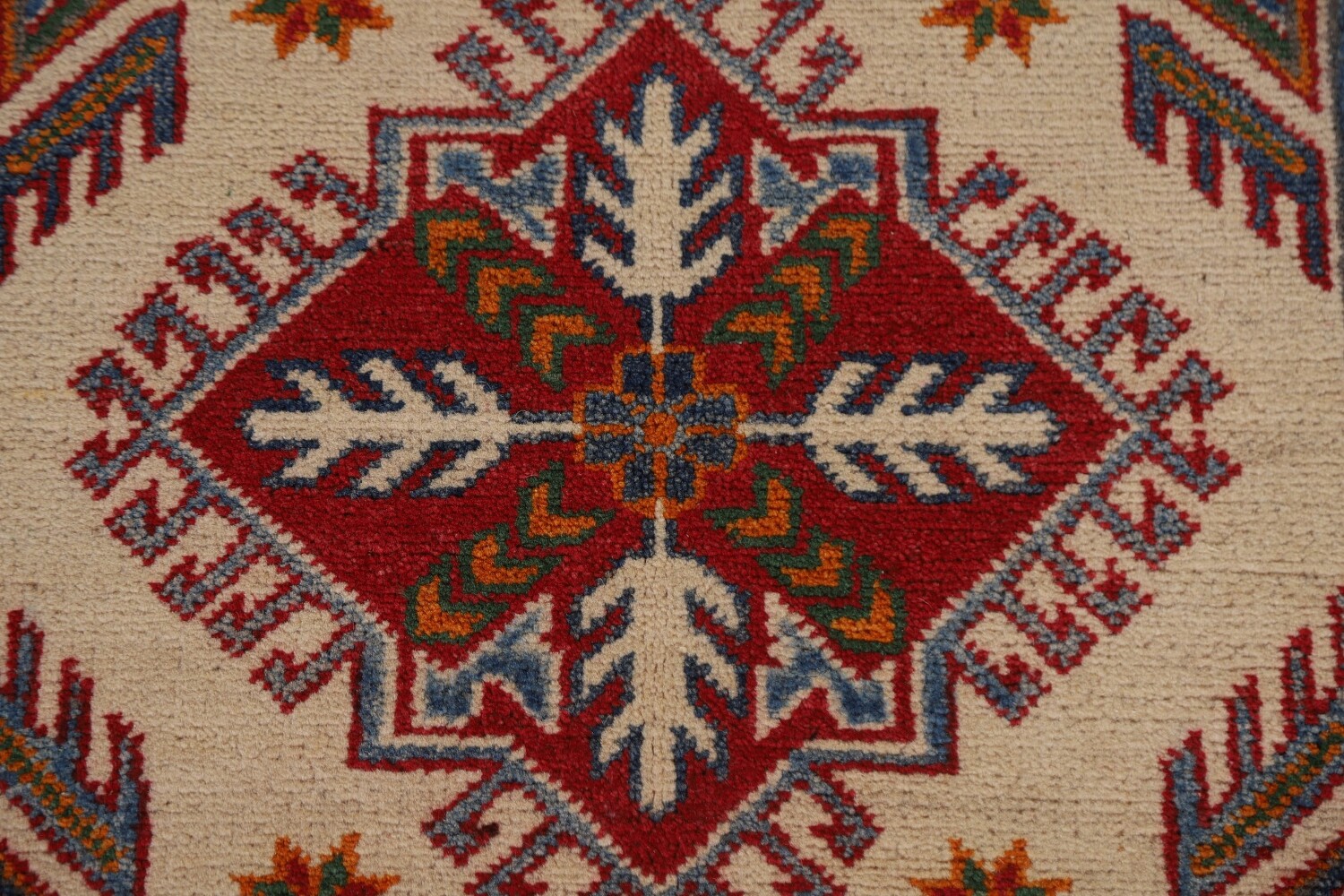 Handmade Kazak Oriental Runner Rug 3x10
