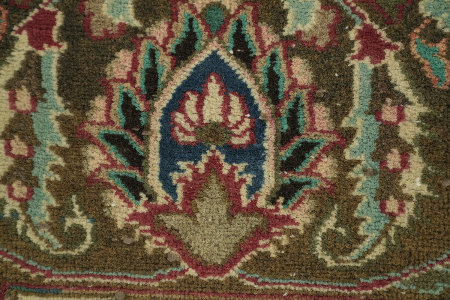 Traditional Mashad Persian Area Rug 10x13