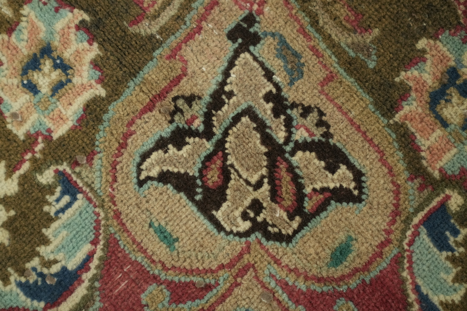 Traditional Mashad Persian Area Rug 10x13