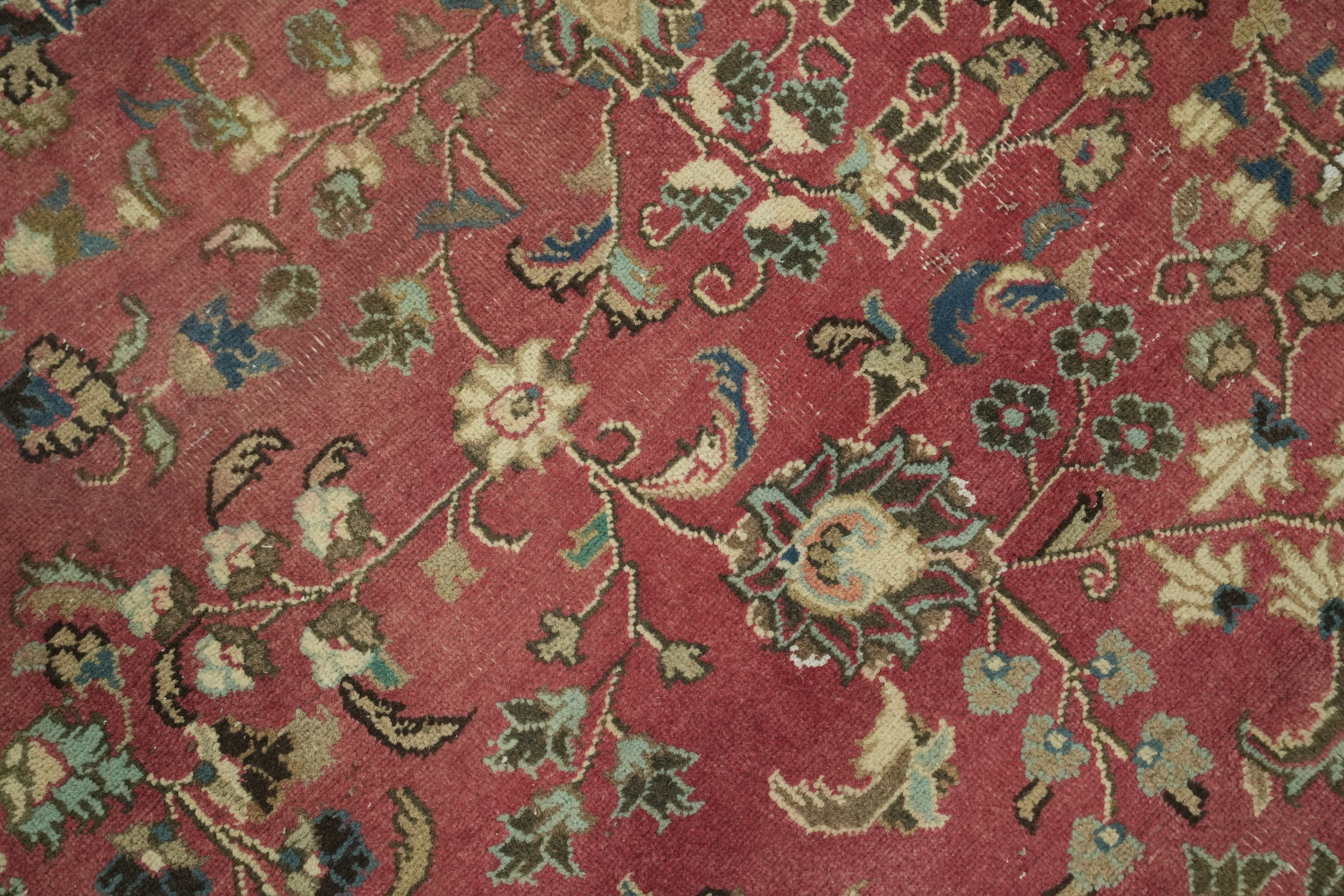 Traditional Mashad Persian Area Rug 10x13