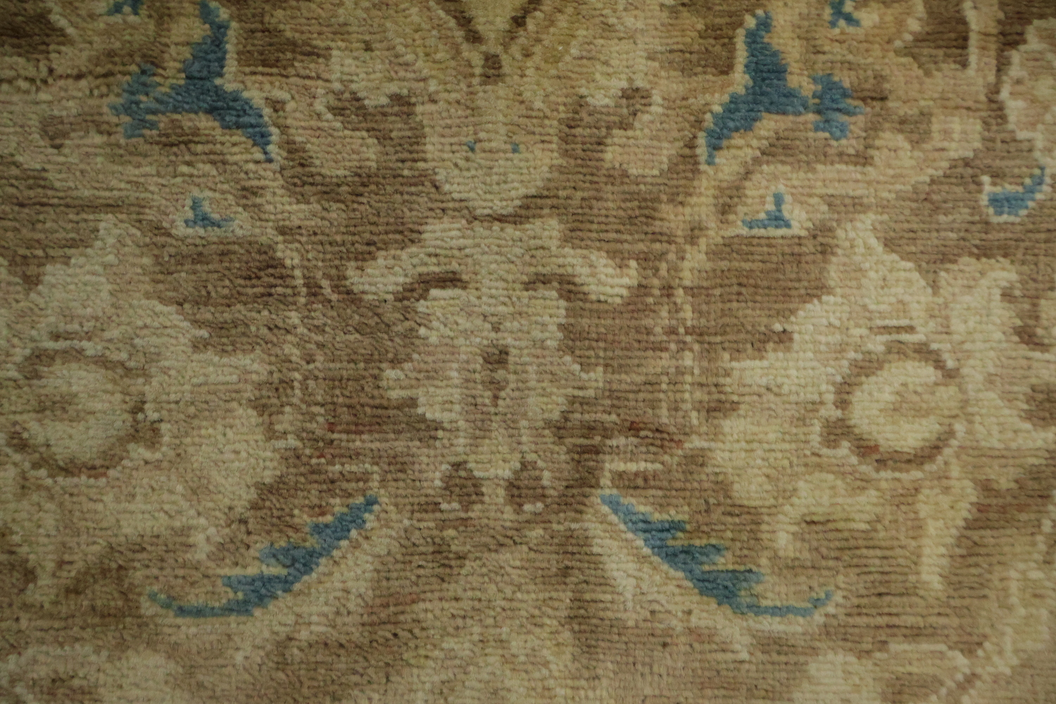Vegetable Dye Oushak Turkish Area Rug 3x5
