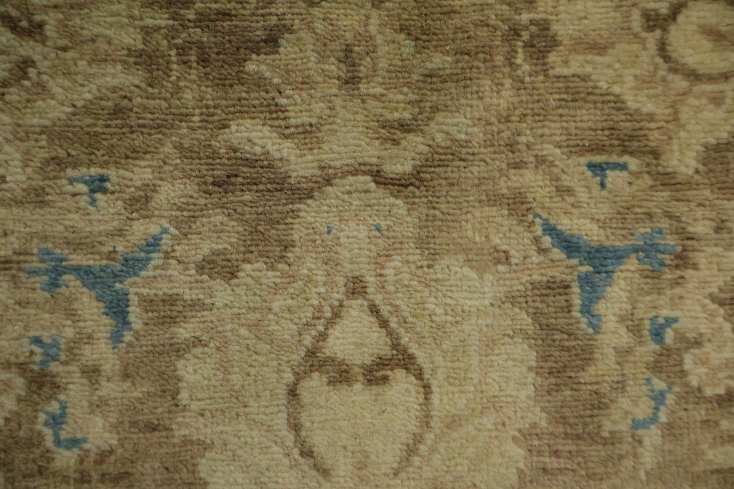 Vegetable Dye Oushak Turkish Area Rug 3x5