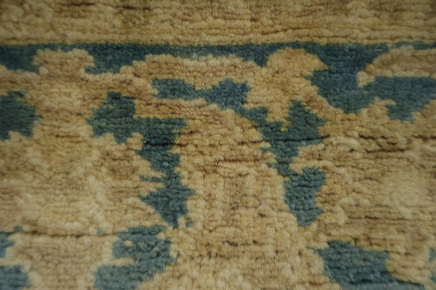 Vegetable Dye Oushak Turkish Area Rug 3x5