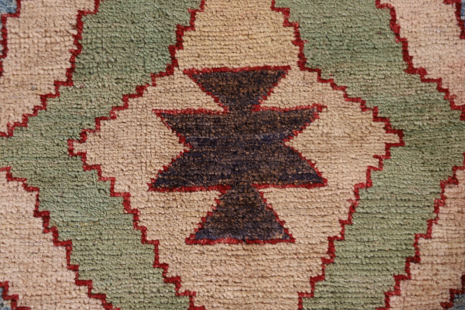 Red Gabbeh Kashkoli Pakistan Area Rug 6x10