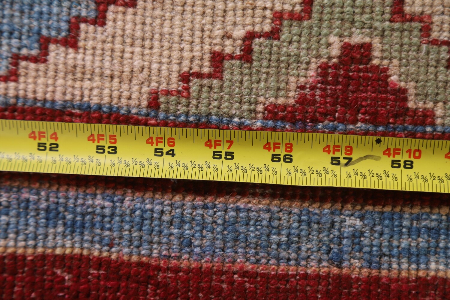 Red Gabbeh Kashkoli Pakistan Area Rug 6x10