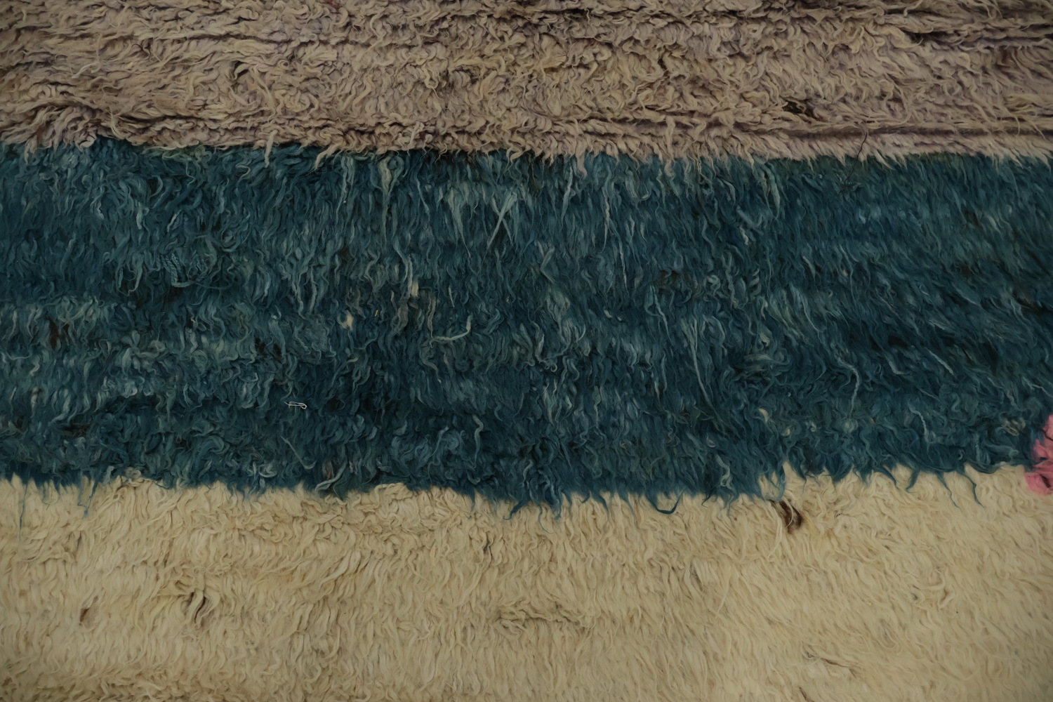 Soft Wool Moroccan Large Area Rug 10x14 with Geometric Elegance
