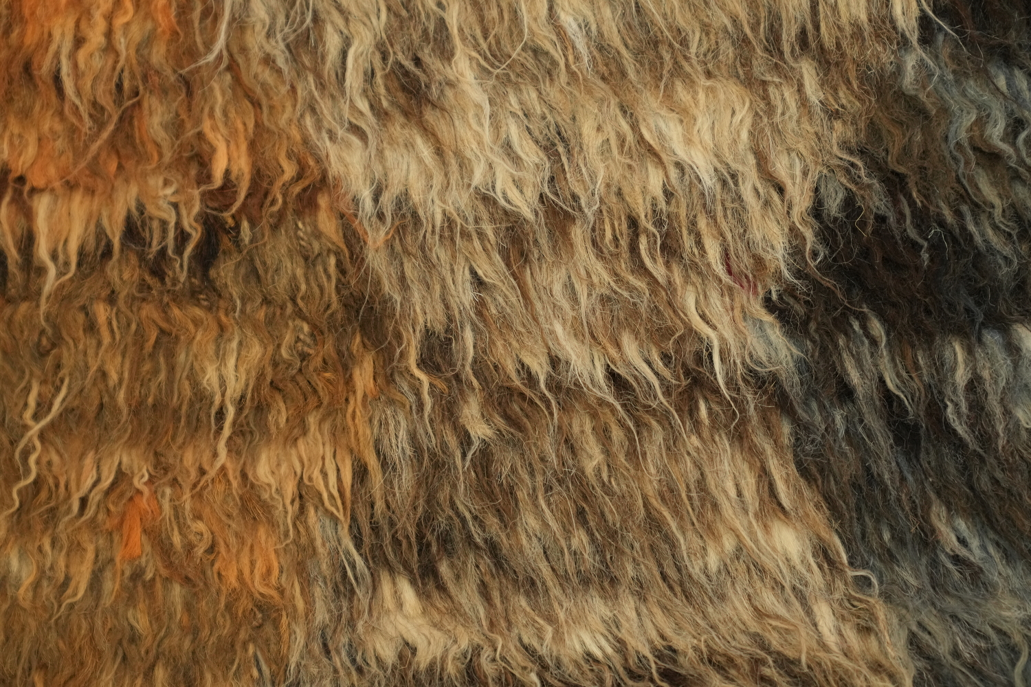 Bohemian Earth Tone Rug Featuring Classic Diamond Design 6x9