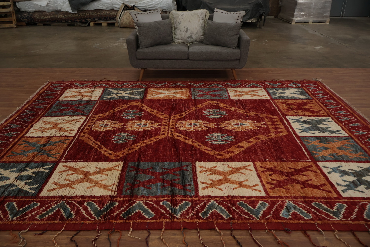 Embrace Cozy Elegance with Southwest Moroccan Area Rug 9x13