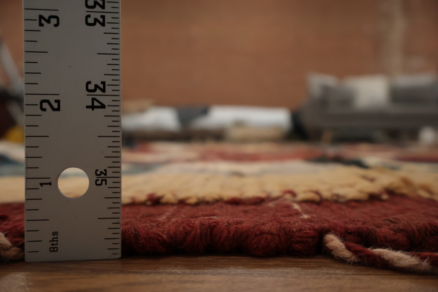Artisan Elegance: Multi-Color Diamond Moroccan Area Rug 8x10