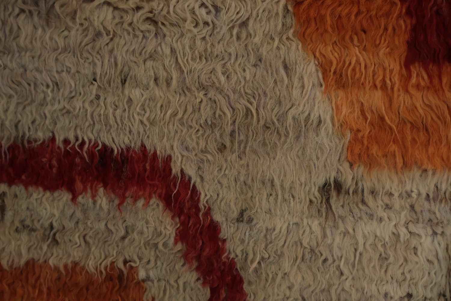 Rustic Moroccan Area Rug 8x10 with Bohemian Tribal Elements