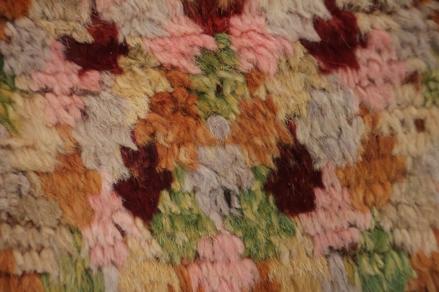 Red Moroccan Oriental Area Rug 6x8