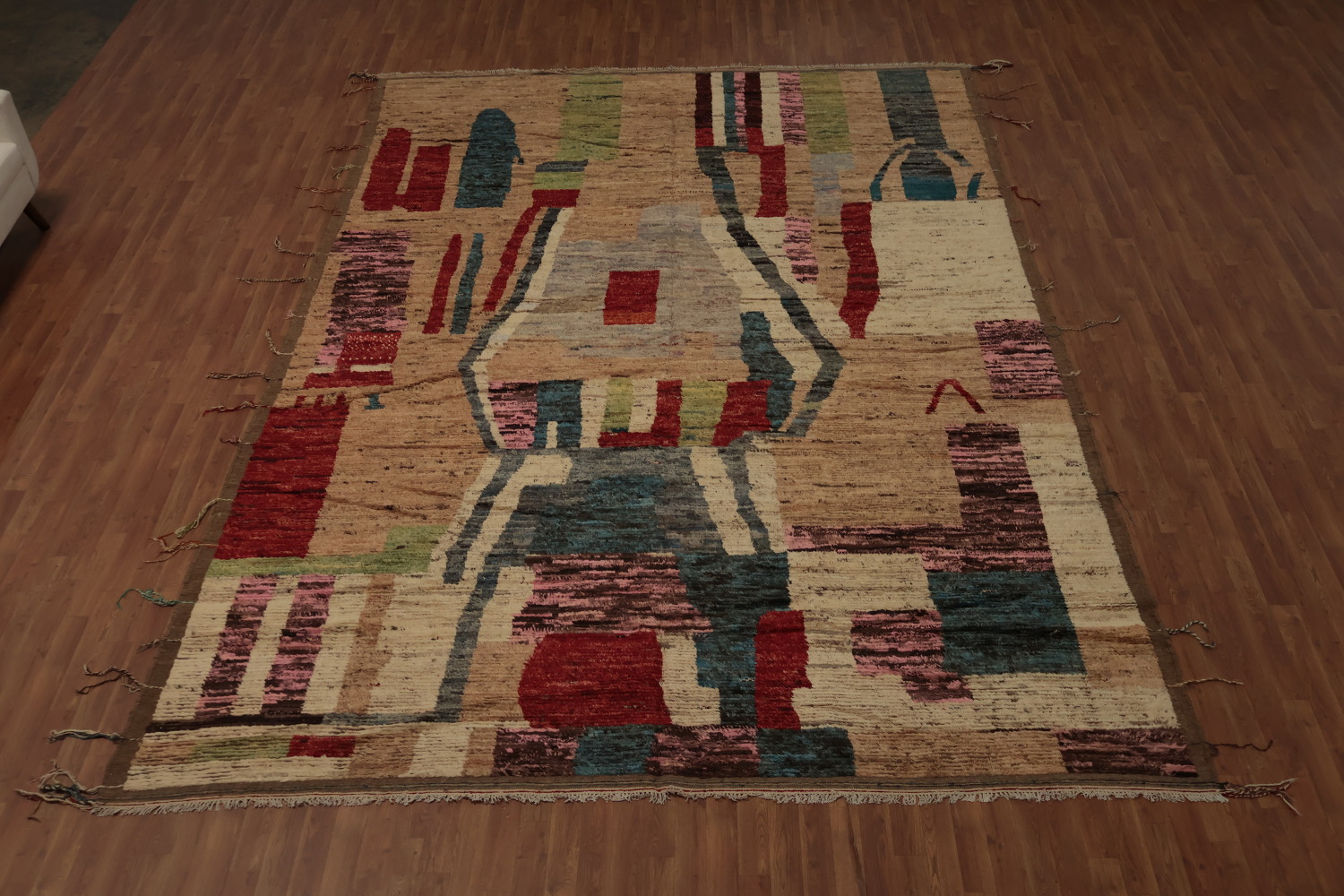 Artisan Moroccan Large Rug 10x14 Discover Bold Use of Color and Texture
