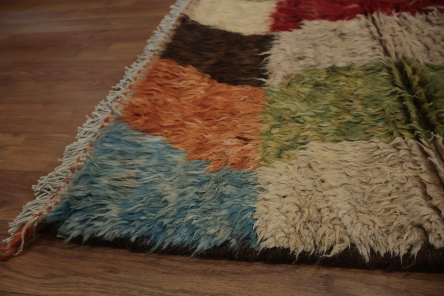 Dynamic Striped Moroccan Large Rug 12x17 with Eye-Catching Design