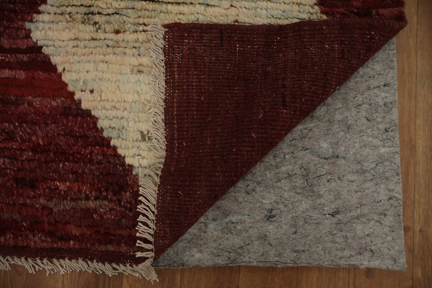 Bold Geometry Multi-Tone Diamond Moroccan Large Rug 10x14