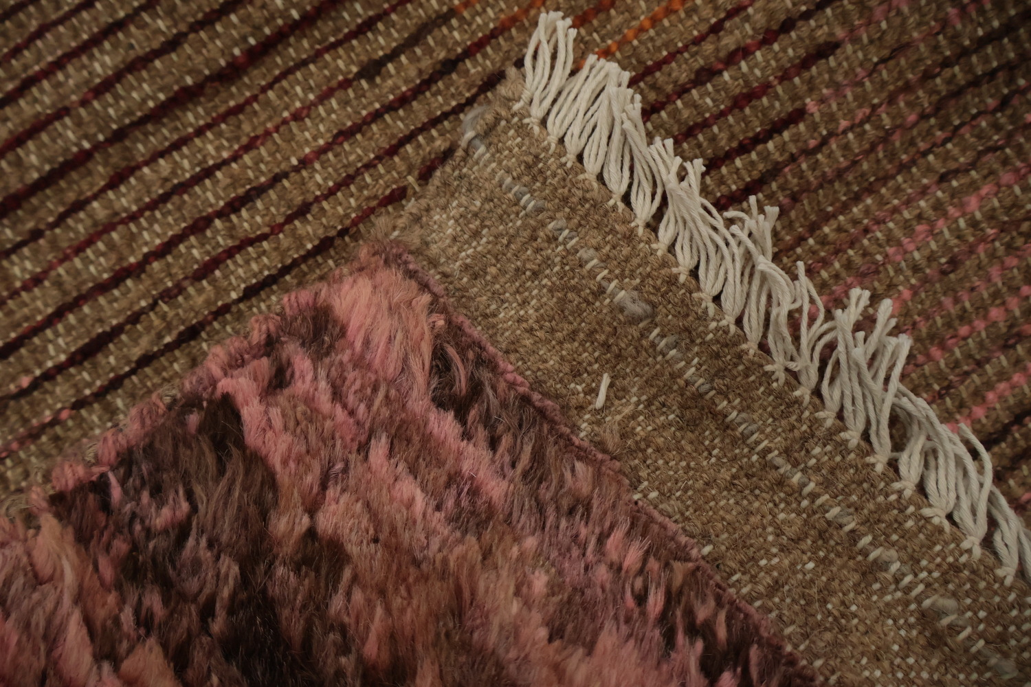 Artistic Moroccan Area Rug 8x10 in Earthy Tones for Cozy Spaces