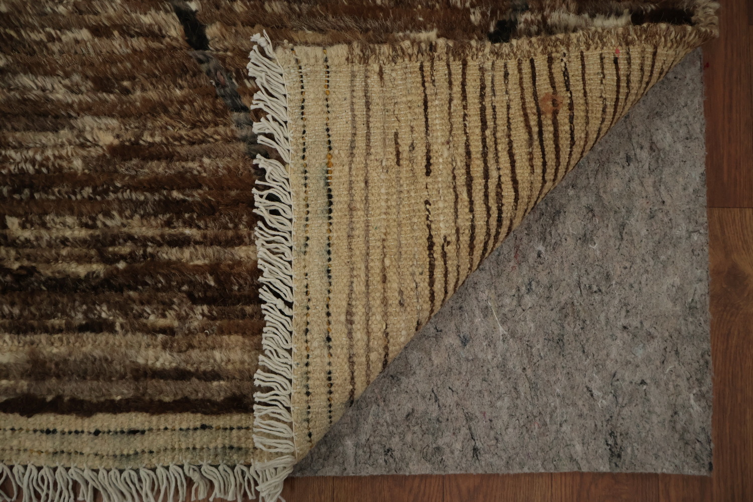 Chic Diamond Motifs Moroccan Large Area Rug 10x14 for Living Rooms