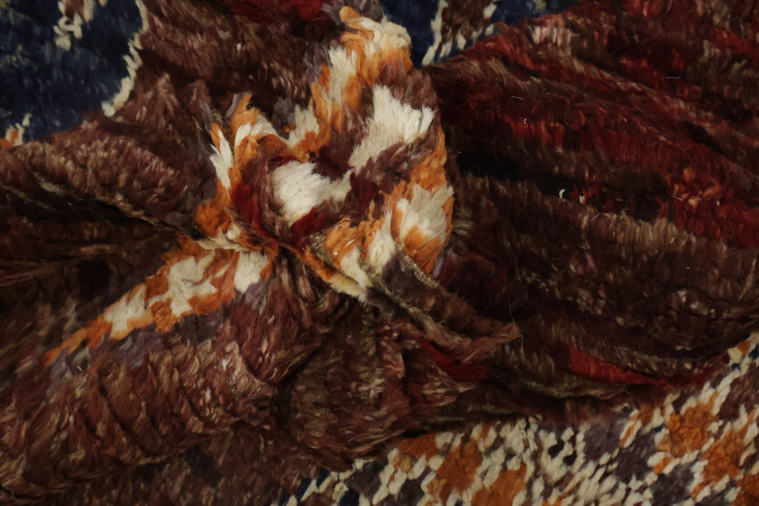 Geometric Moroccan Wool Area Rug 6x8