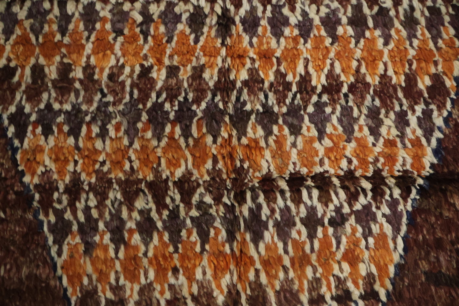 Geometric Moroccan Wool Area Rug 6x8