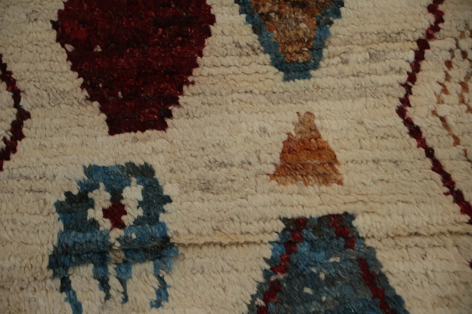 Geometric Moroccan Square Area Rug 9x9
