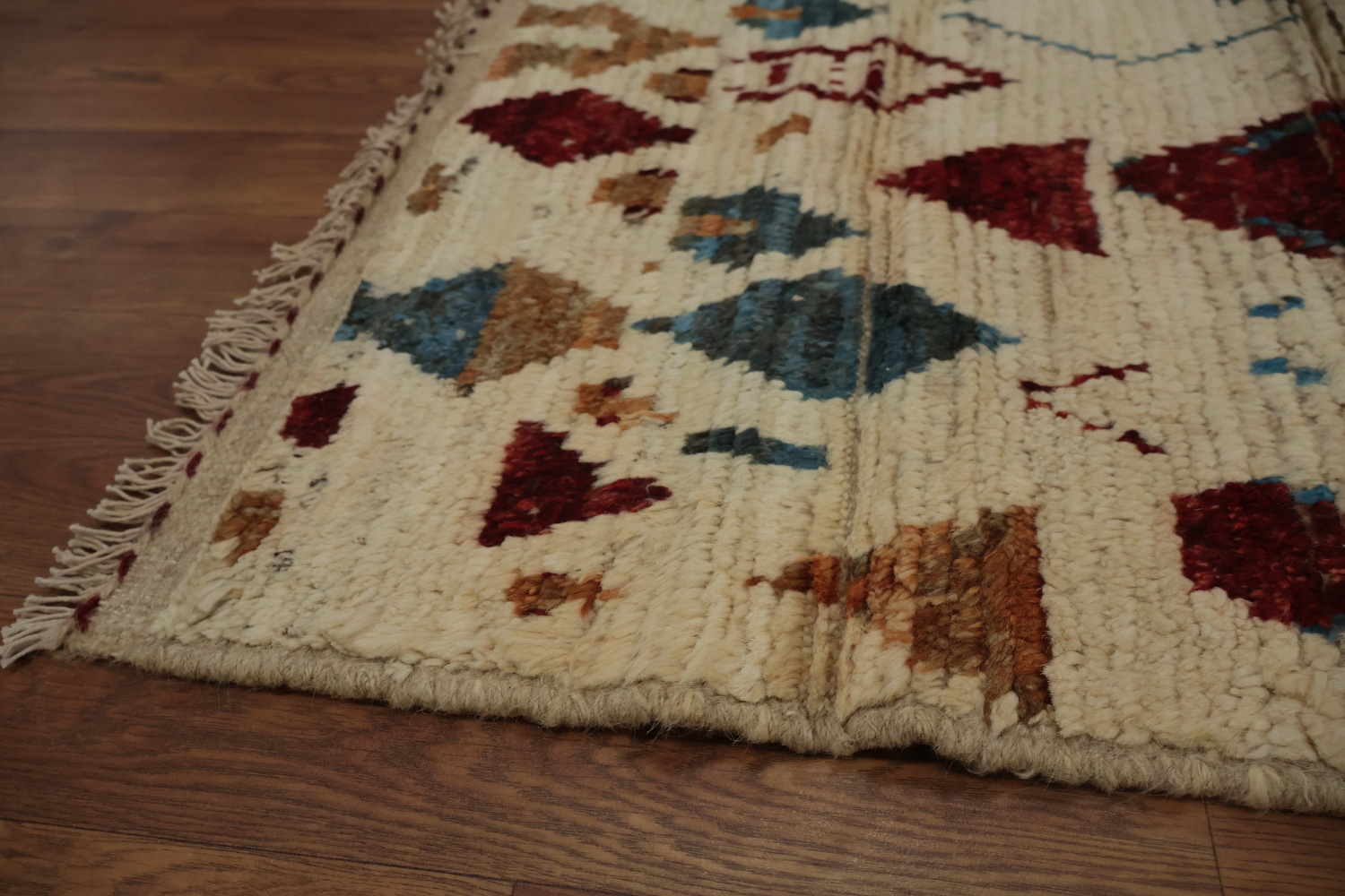 Geometric Moroccan Square Area Rug 9x9