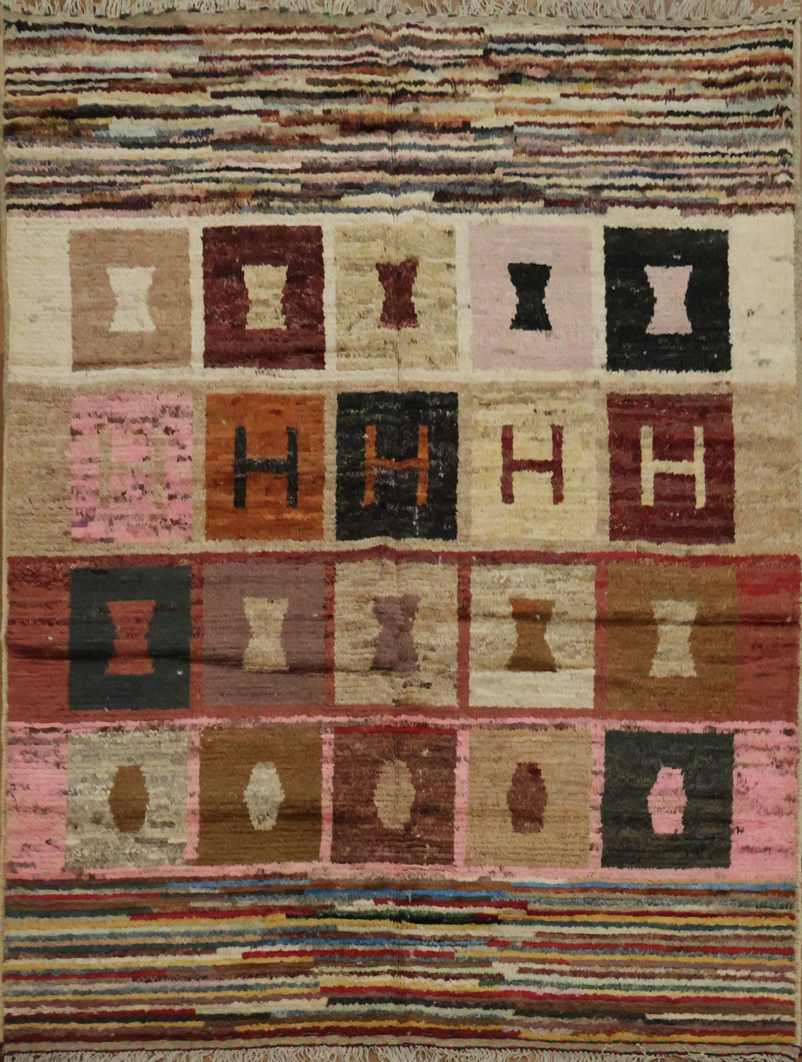 Geometric Moroccan Oriental Area Rug 5x7