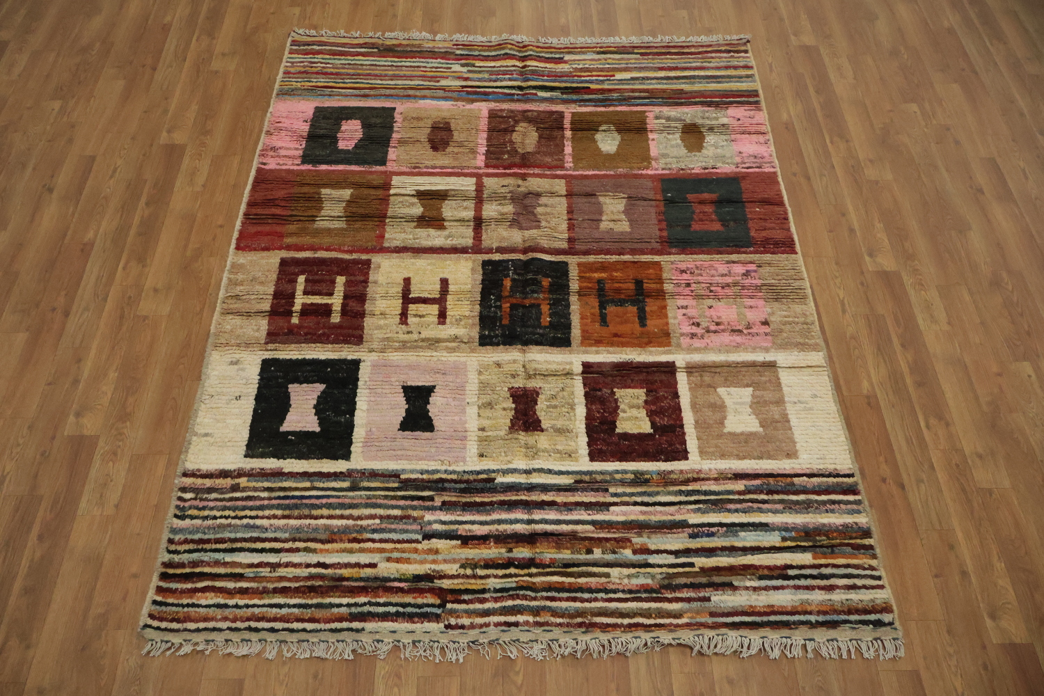 Geometric Moroccan Oriental Area Rug 5x7