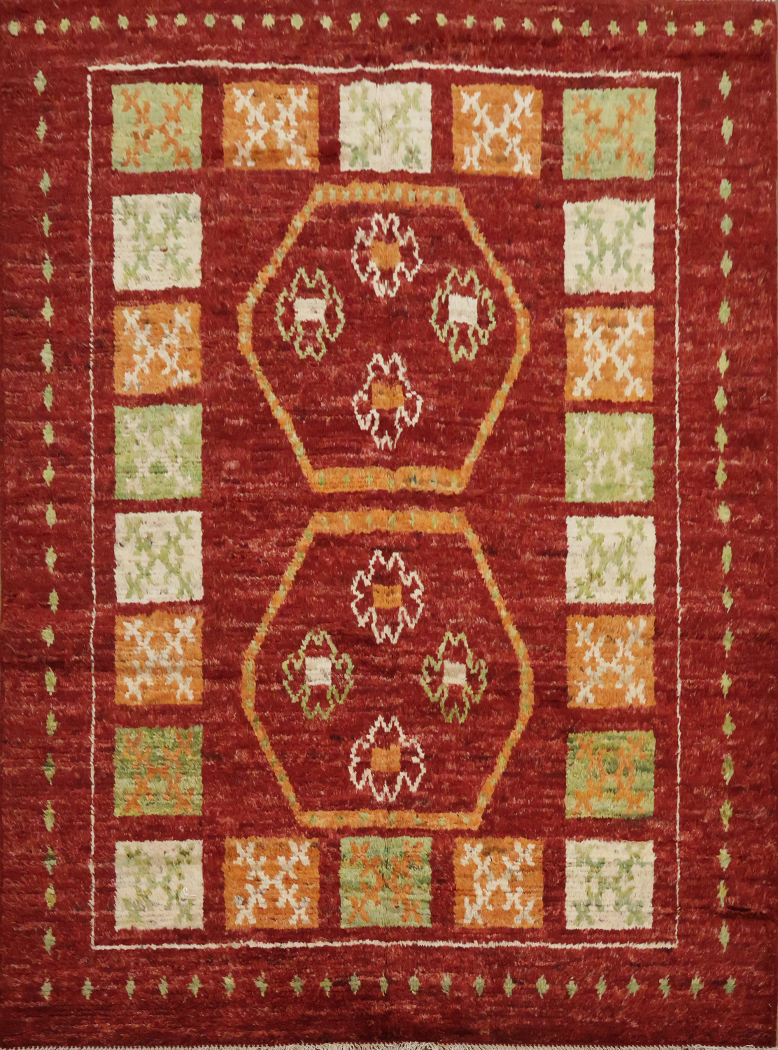 Geometric Moroccan Oriental Area Rug 6x8