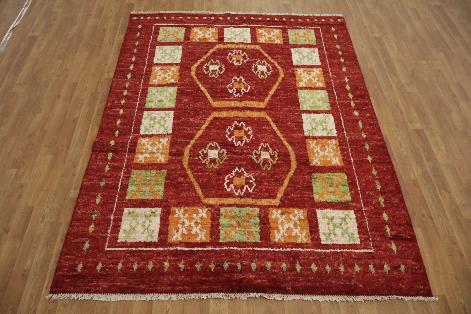Geometric Moroccan Oriental Area Rug 6x8
