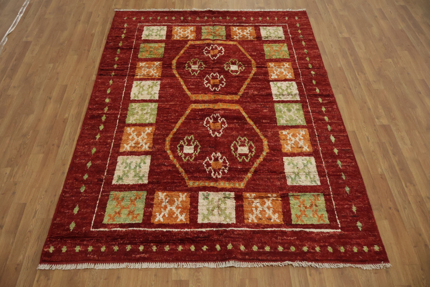 Geometric Moroccan Oriental Area Rug 6x8