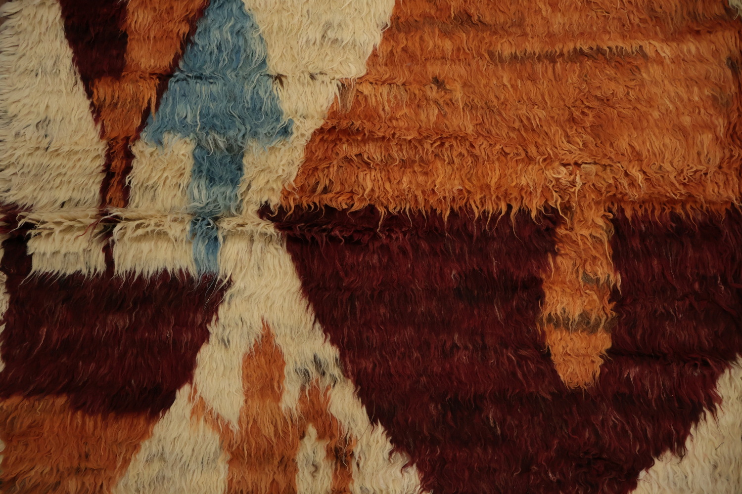 Moroccan Berber Area Rug 7x10 with Innovative Geometric Patterns